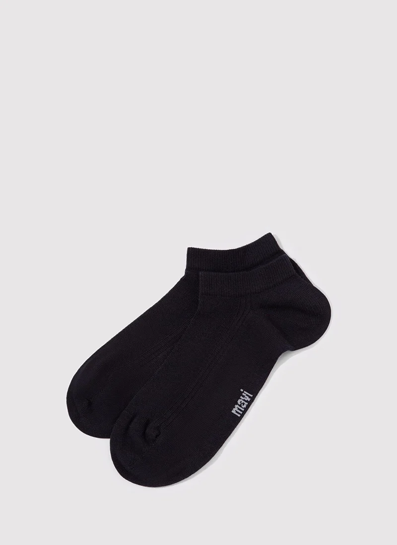 MAVI Black Ankle Socks